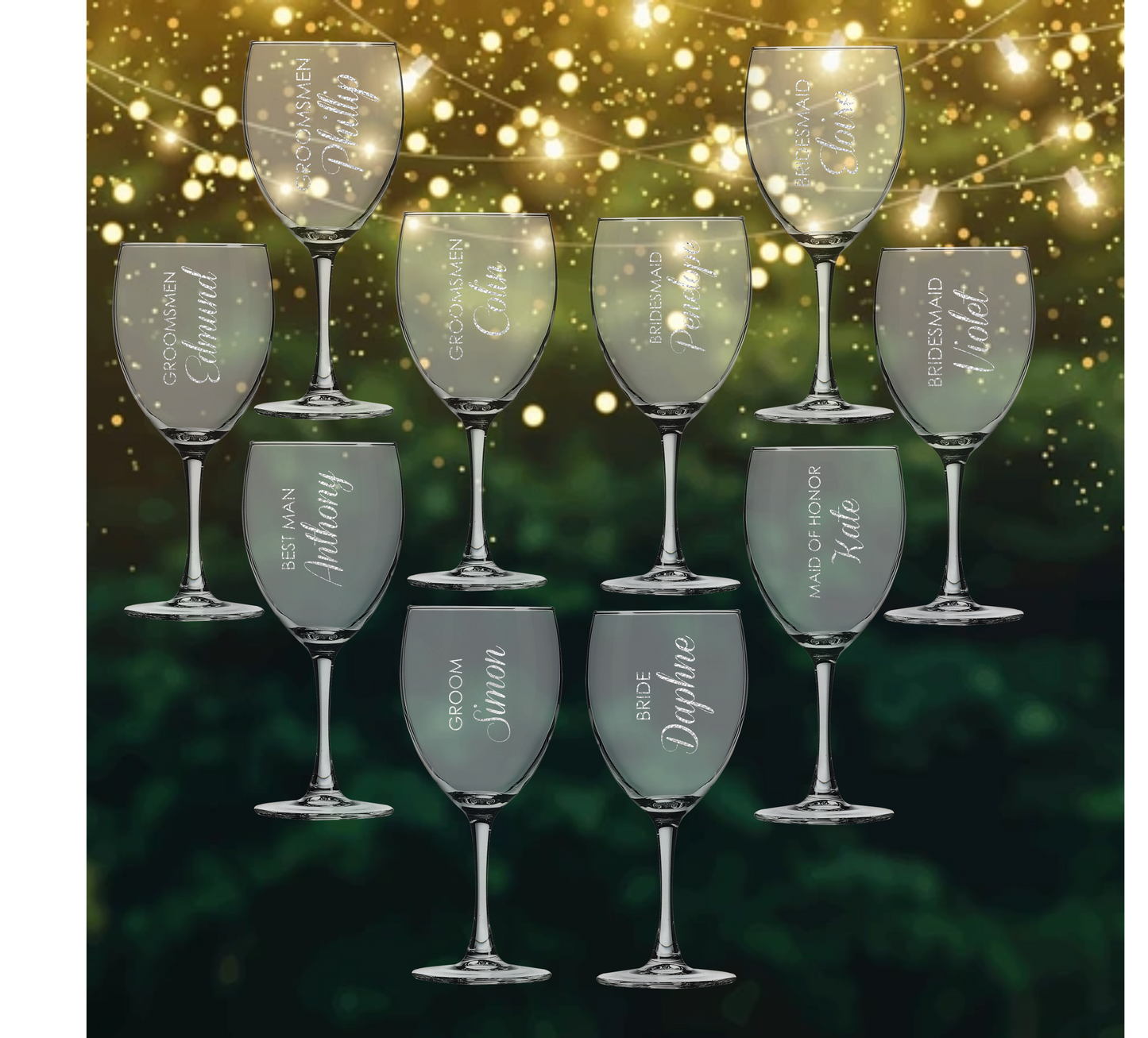 Wedding Glassware Bundle