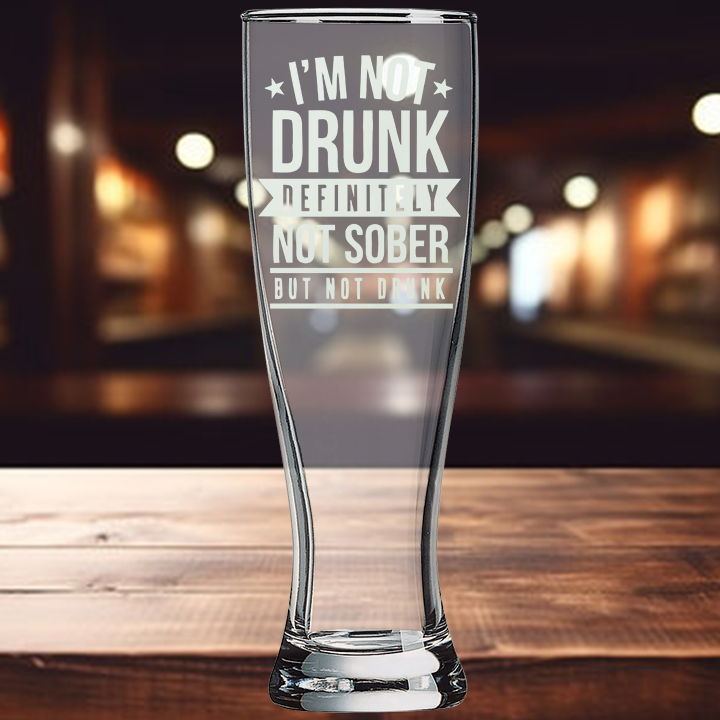 16oz Pilsner Glass - Cork Street Designs