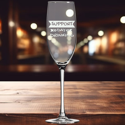 8oz Champagne Flute - Cork Street Designs