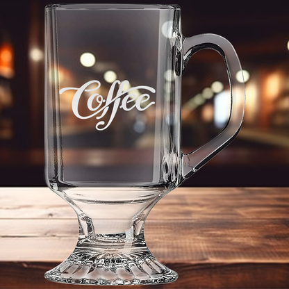 10oz Footed Coffee Mug - Cork Steet Designs