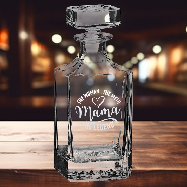 750ml Square Decanter - Cork Street Designs