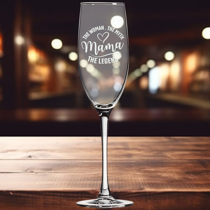 8oz Champagne Flute - Cork Street Designs