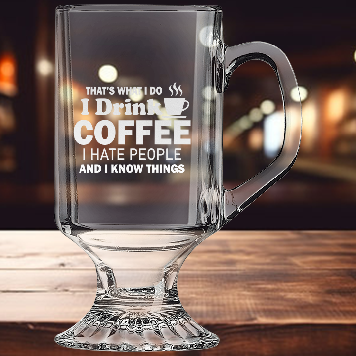 10oz Footed Coffee Mug - Cork Steet Designs