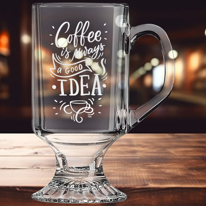 10oz Footed Coffee Mug - Cork Steet Designs