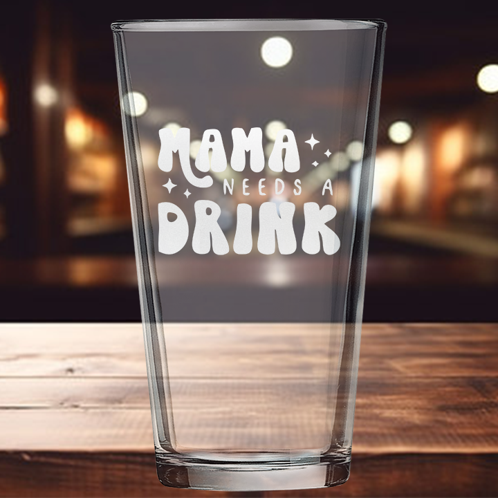 16oz Pint Glass - Cork Street Designs