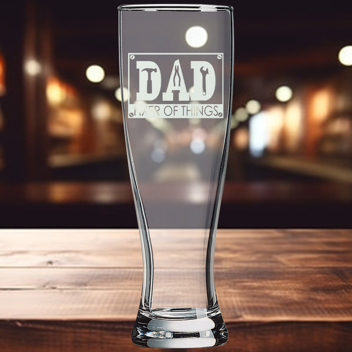 16oz Pilsner Glass - Cork Street Designs