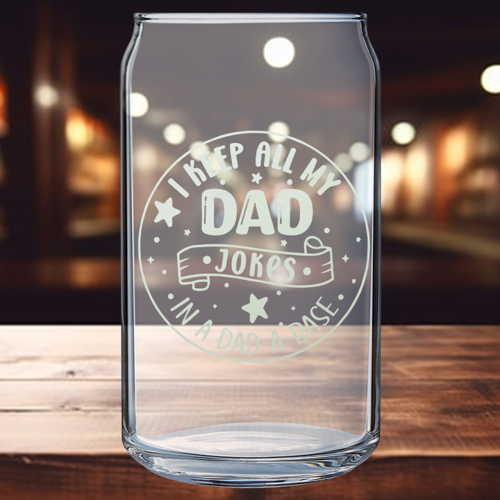 16oz Can Glass - Cork Street Designs