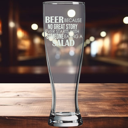 16oz Pilsner Glass - Cork Street Designs