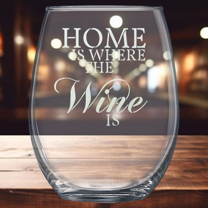 9oz Stemless Wine Glass - Cork Street Designs