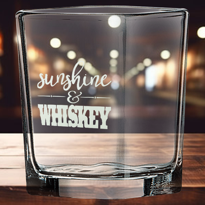 2.25oz Square Shot Glass - Cork Street Designs