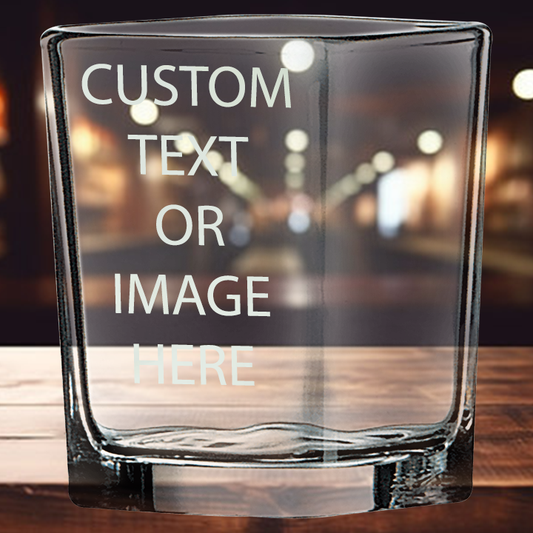 2.25oz Square Shot Glass - Custom