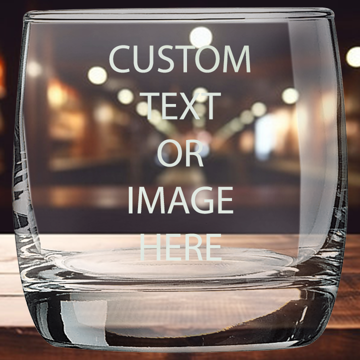 10oz On The Rocks Glass - Custom