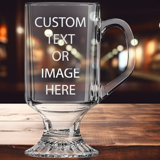 10oz Footed Coffee Mug - Custom