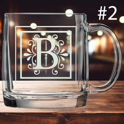 12.25oz Coffee Mug - Monogram