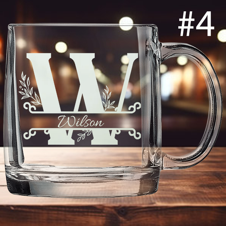 12.25oz Coffee Mug - Monogram